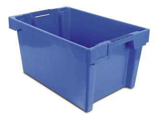 Imagen de Caja de Plastico Color Azul 40x60x30 Modelo 6430